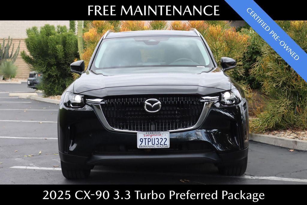 used 2025 Mazda CX-90 car, priced at $37,600