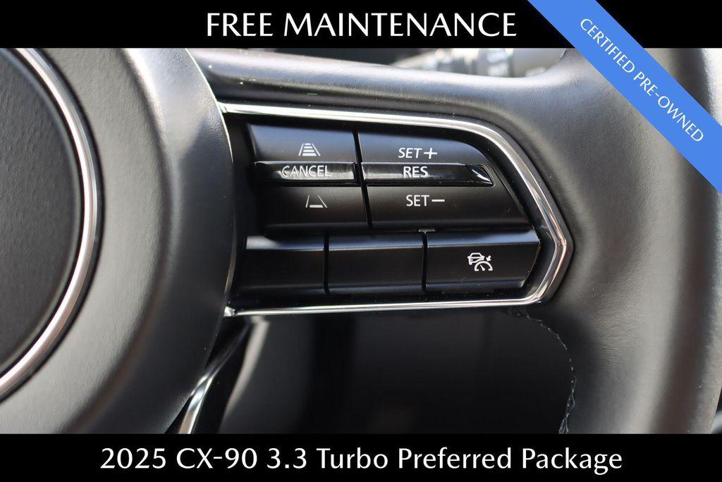 used 2025 Mazda CX-90 car, priced at $37,600