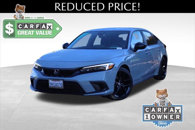 used 2022 Honda Civic car, priced at $22,900