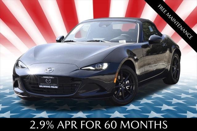 new 2024 Mazda MX-5 Miata car, priced at $30,395