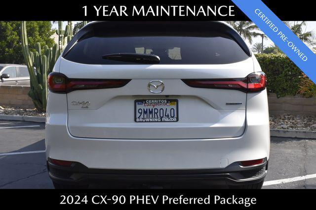 used 2024 Mazda CX-90 PHEV car, priced at $38,412