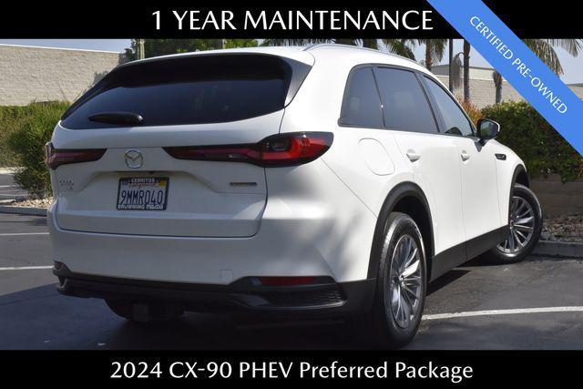 used 2024 Mazda CX-90 PHEV car, priced at $38,412