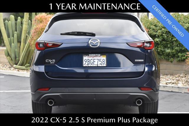 used 2022 Mazda CX-5 car, priced at $26,035