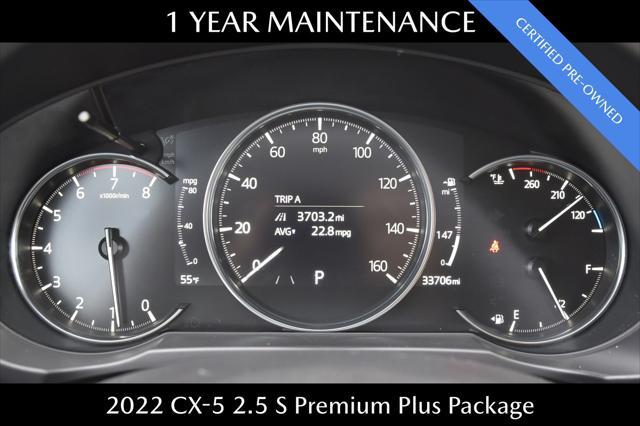 used 2022 Mazda CX-5 car, priced at $26,035