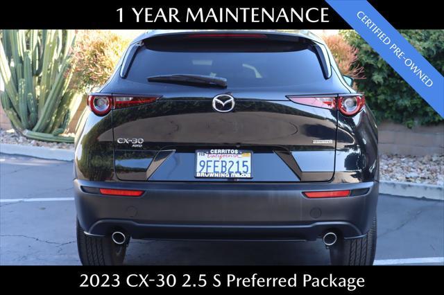 used 2023 Mazda CX-30 car, priced at $23,480