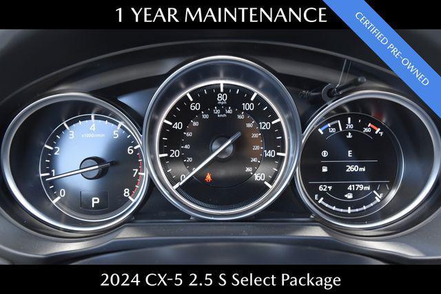 used 2024 Mazda CX-5 car, priced at $27,514