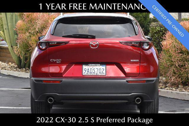 used 2022 Mazda CX-30 car, priced at $22,995