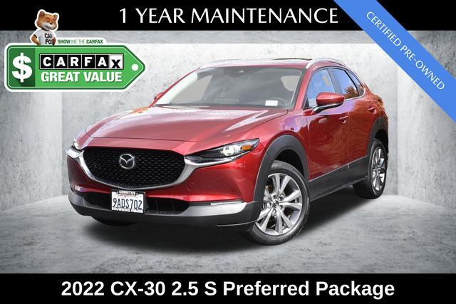 used 2022 Mazda CX-30 car, priced at $22,995