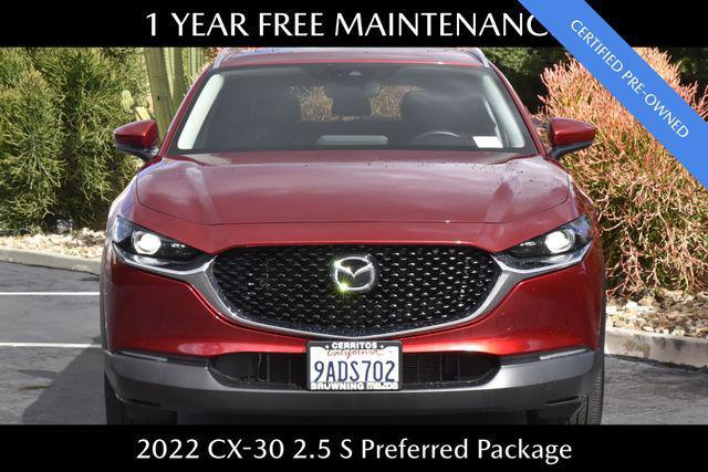 used 2022 Mazda CX-30 car, priced at $22,995