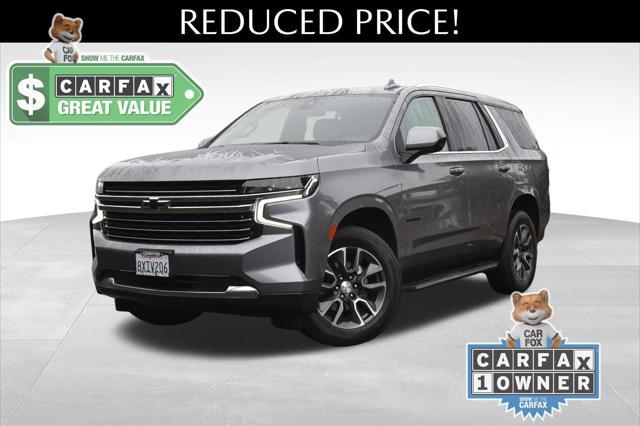 used 2021 Chevrolet Tahoe car, priced at $46,620