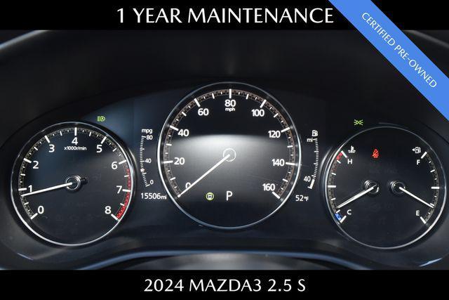 used 2024 Mazda Mazda3 car, priced at $26,380