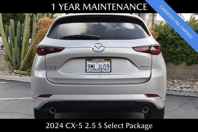 used 2024 Mazda CX-5 car, priced at $27,000