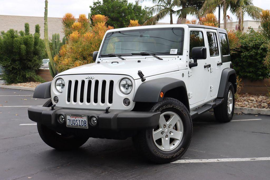 used 2016 Jeep Wrangler Unlimited car, priced at $19,521