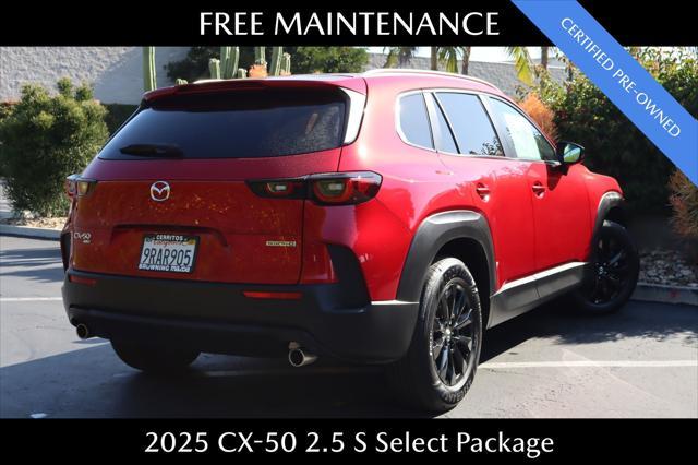 used 2025 Mazda CX-50 car, priced at $30,582
