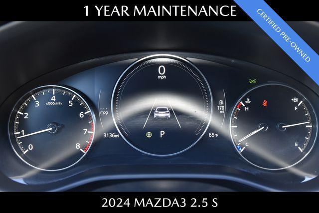 used 2024 Mazda Mazda3 car, priced at $23,500