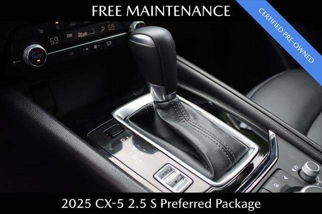 used 2025 Mazda CX-5 car, priced at $29,187