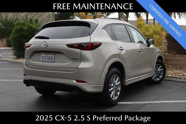 used 2025 Mazda CX-5 car, priced at $29,187