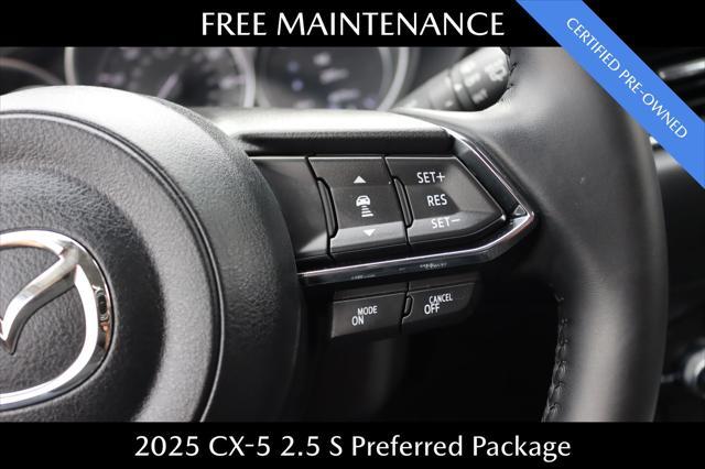 used 2025 Mazda CX-5 car, priced at $29,187