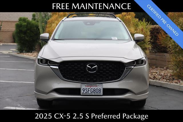 used 2025 Mazda CX-5 car, priced at $29,187