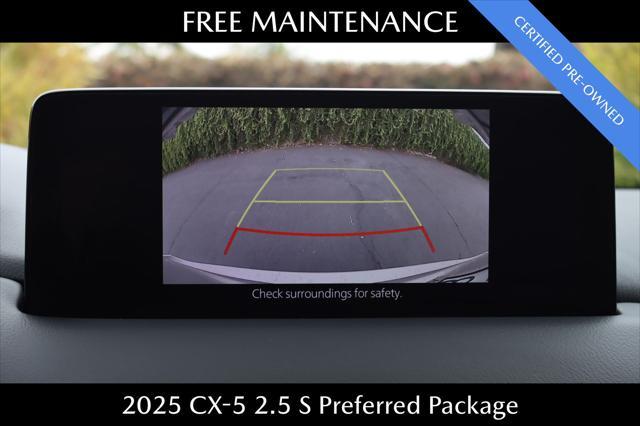 used 2025 Mazda CX-5 car, priced at $29,187