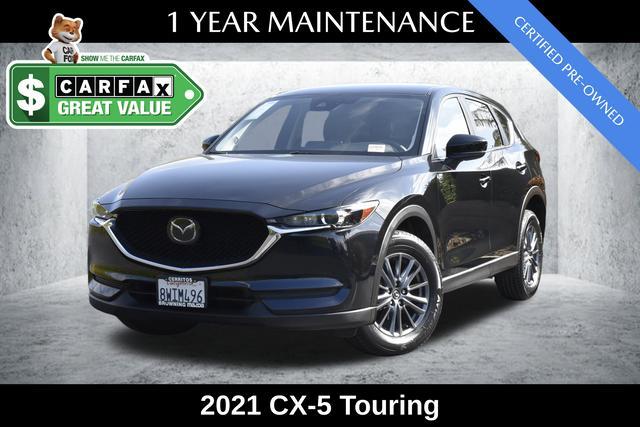 used 2021 Mazda CX-5 car, priced at $24,042