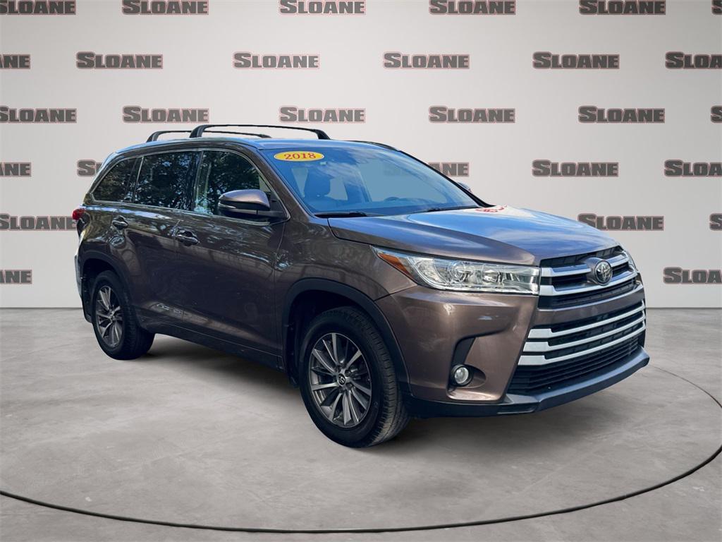 used 2018 Toyota Highlander car, priced at $21,442
