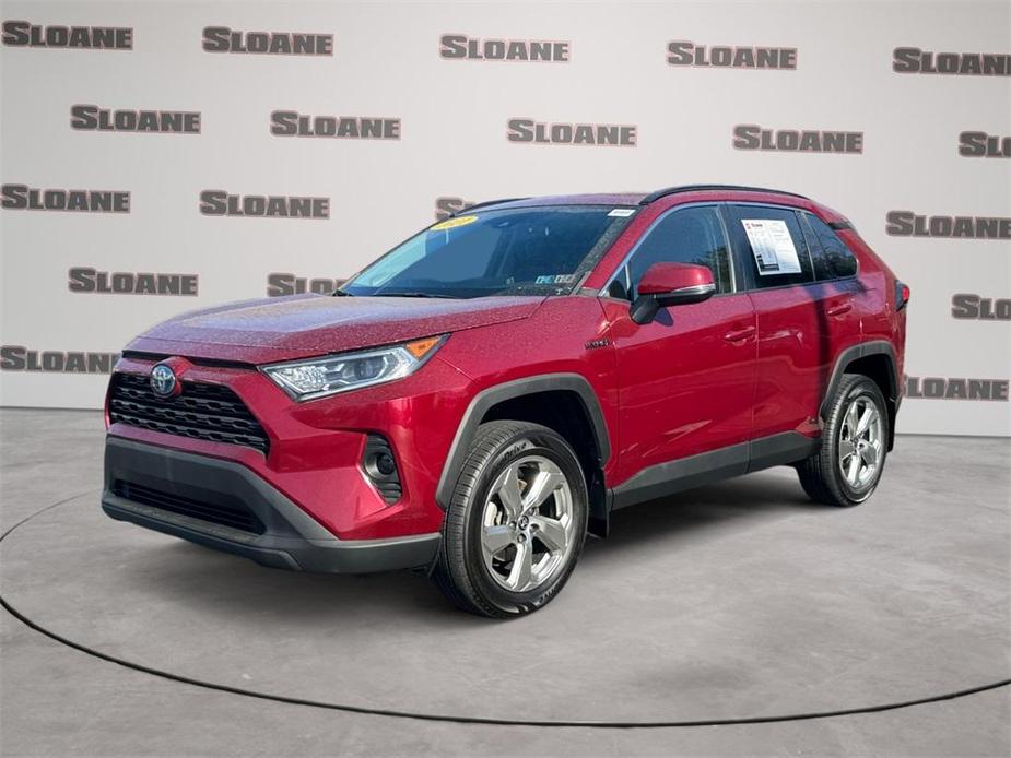 used 2021 Toyota RAV4 Hybrid car, priced at $28,883