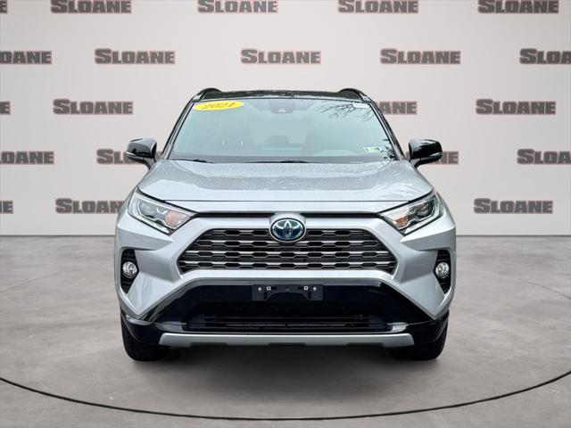 used 2021 Toyota RAV4 Hybrid car, priced at $34,443
