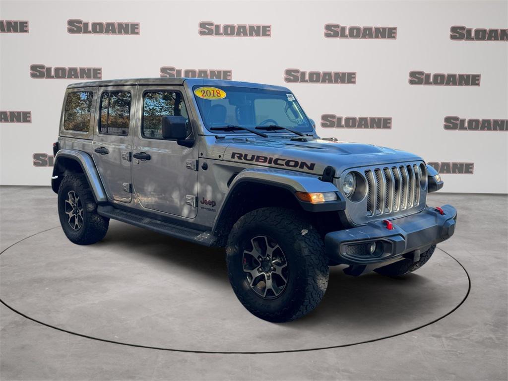 used 2018 Jeep Wrangler Unlimited car, priced at $29,491