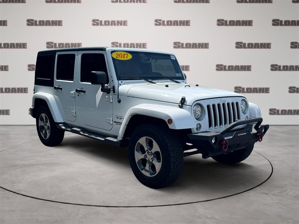 used 2017 Jeep Wrangler Unlimited car, priced at $18,934
