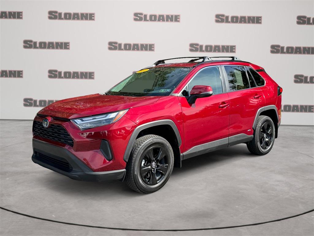 used 2022 Toyota RAV4 Hybrid car, priced at $27,491