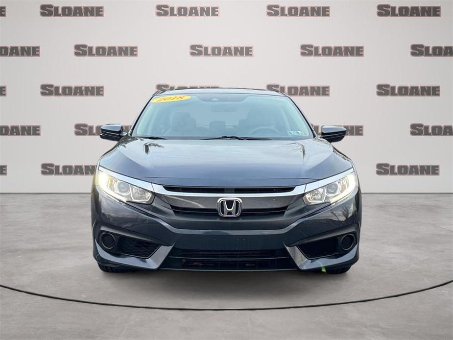 used 2018 Honda Civic car, priced at $18,491