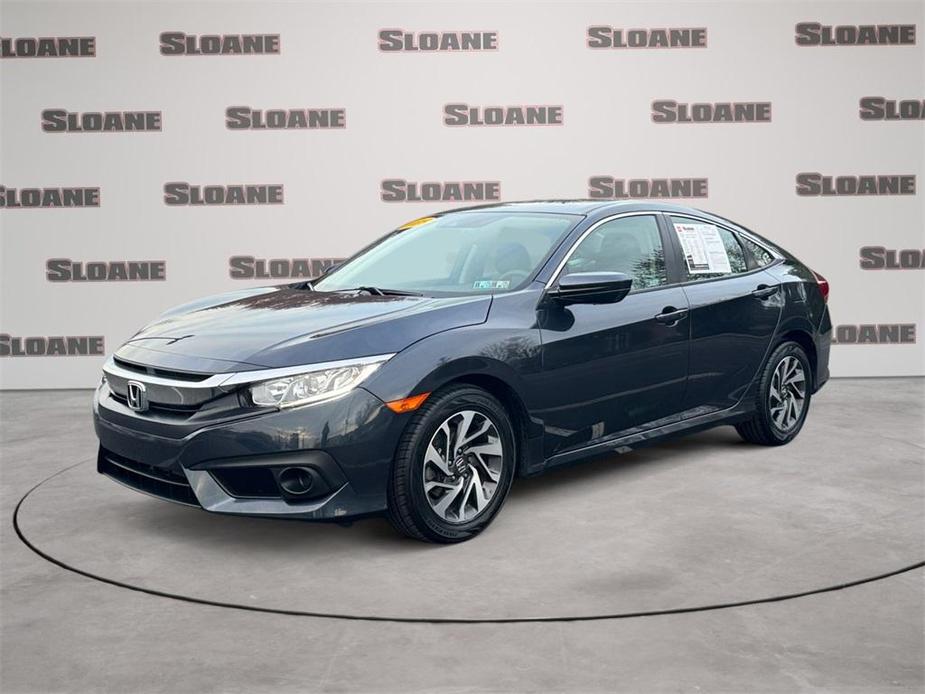 used 2018 Honda Civic car, priced at $18,491