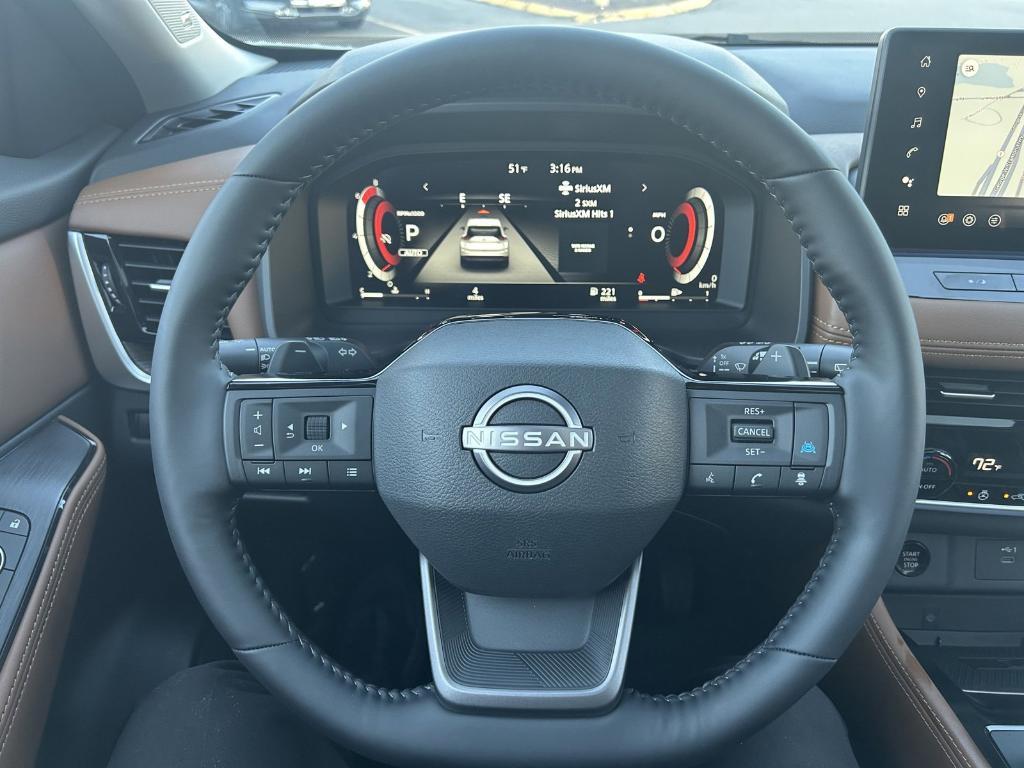 new 2025 Nissan Rogue car, priced at $42,850