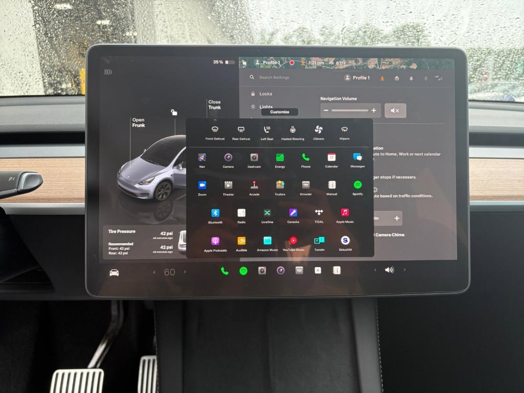 used 2025 Tesla Model Y car, priced at $38,990