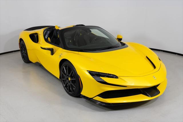 used 2023 Ferrari SF90 Spider car, priced at $829,000