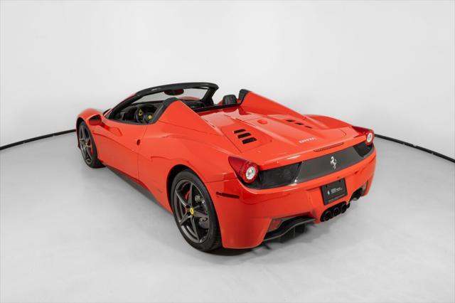 used 2015 Ferrari 458 Spider car, priced at $279,000