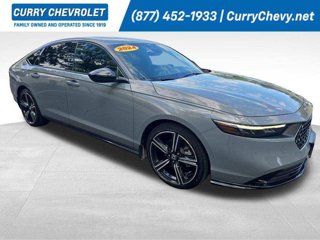 used 2024 Honda Accord Hybrid car, priced at $27,719