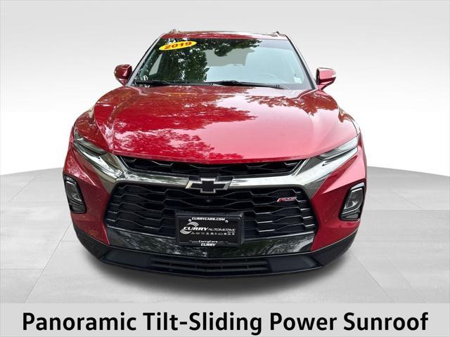 used 2019 Chevrolet Blazer car, priced at $23,611