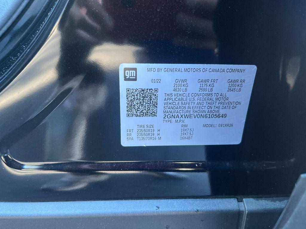 used 2022 Chevrolet Equinox car, priced at $19,426