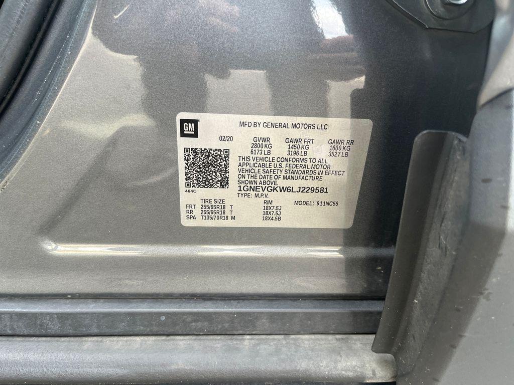 used 2020 Chevrolet Traverse car, priced at $22,013