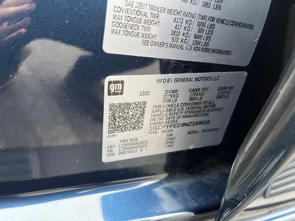 used 2022 Chevrolet Silverado 1500 car, priced at $41,064