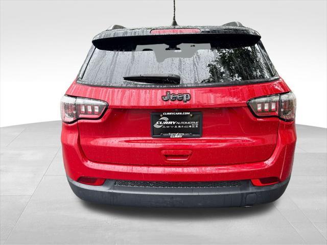 used 2021 Jeep Compass car, priced at $17,912