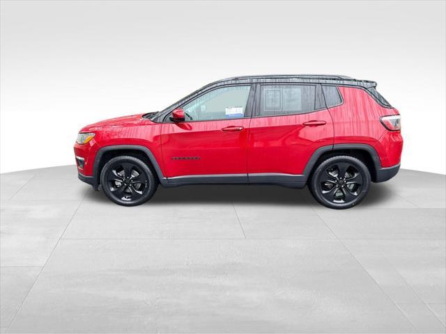 used 2021 Jeep Compass car, priced at $17,912