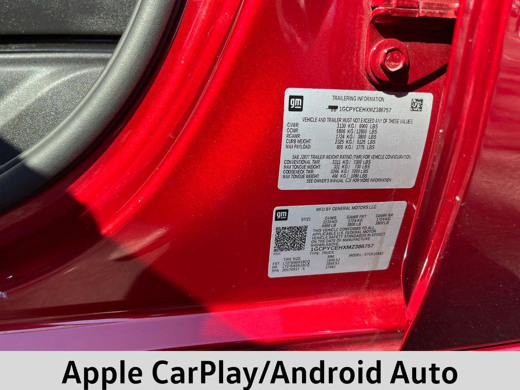 used 2021 Chevrolet Silverado 1500 car, priced at $28,947