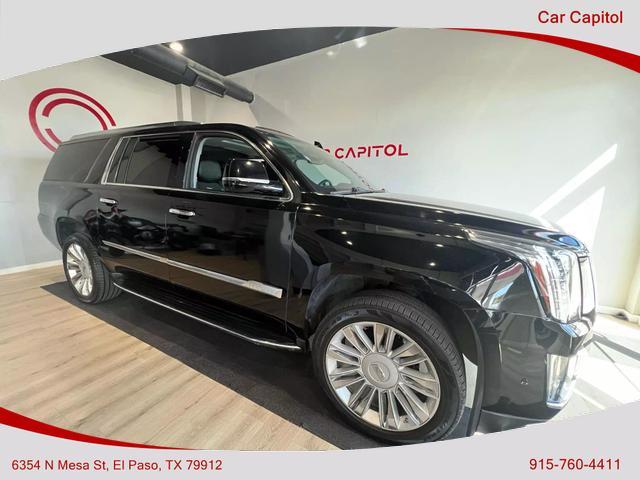 used 2020 Cadillac Escalade ESV car, priced at $36,995