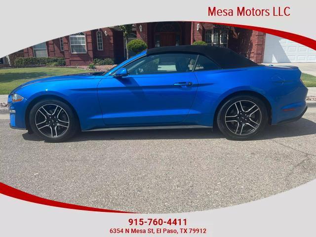 used 2021 Ford Mustang car, priced at $21,495