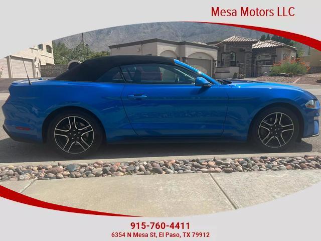 used 2021 Ford Mustang car, priced at $22,995