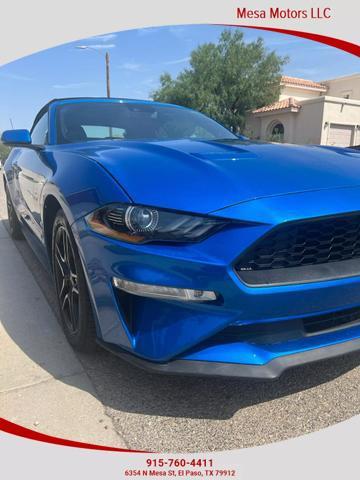 used 2021 Ford Mustang car, priced at $22,995