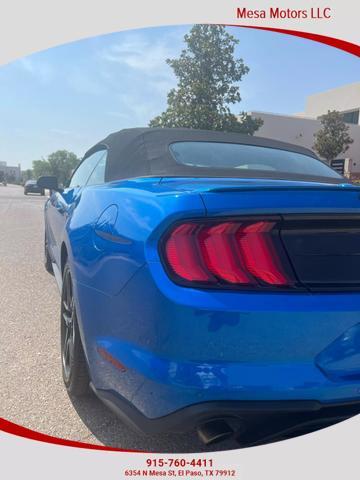 used 2021 Ford Mustang car, priced at $22,995